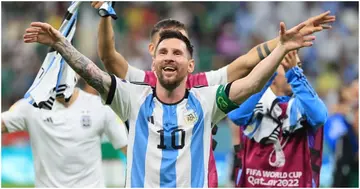 Lionel Messi, FIFA World Cup, Qatar 2022, Argentina, Mexico, Lusail Stadium, Sergio Aguero.