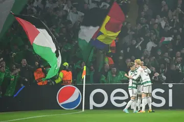 Celtic fans waved Palestine flags despite a plea from the club to avoid political symbols