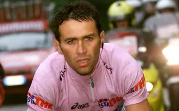 Gilberto Simoni during the 20th stage of the Tour of Italy