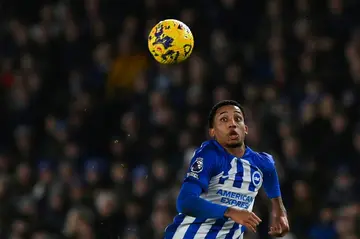 Brighton's Joao Pedro scored twice from the penalty spot against Tottenham