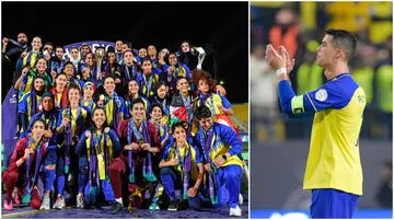 Cristiano Ronaldo, Al-Nassr, women, female, team, Saudi Women's League, first