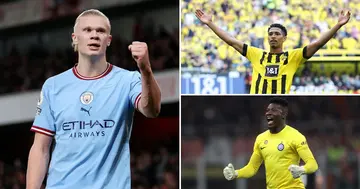 Sports Brief, Sport, World, Football, Soccer, Erling Haaland, Victor Osimhen, Vinicius Junior, Kevin de Bruyne, Martin Odegaard, Jude Bellingham, Achraf Hakimi, Kim Min-Jae, William Saliba, Kieran Trippier, Andre Onana, Best XI