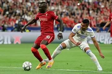 Sadio Mane's last match for Liverpool was the Champions League final defeat to Real Madrid