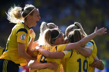 Sweden beat Switzerland 2-1 to close in on the Euro 2022 quarter-finals