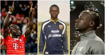 Sadio Mane, tears, FC Metz, Liverpool, Bayern Munich