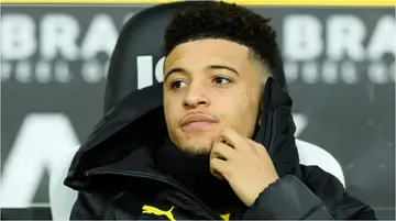 Jadon Sancho says he has no issues with speculation linking him with Man United
