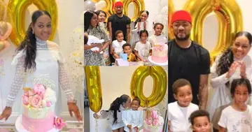 Jordan Ayew: Black Stars Striker's Wife Denise Acquah Celebrates 30th Birthday (Photos)