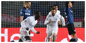 Real Madrid score late goal to hold Champions League 1st leg advantage over Atalanta