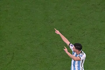 Argentina forward Julian Alvarez has scored four goals so far at the World Cup