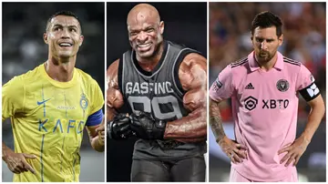 Ronnie Coleman, Cristiano Ronaldo, Lionel Messi, GOAT