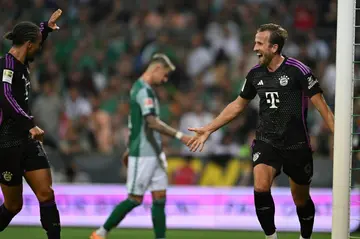 Bayern Munich forward Harry Kane scored once and assisted another on his Bundesliga debut for the German champions