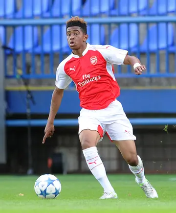 Reiss Nelson's contract at Arsenal