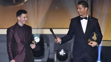 Lionel Messi, Cristiano Ronaldo, FIFPRO, FIFPRO World 11, Andres Iniesta, Dani Alves, Sergio Ramos