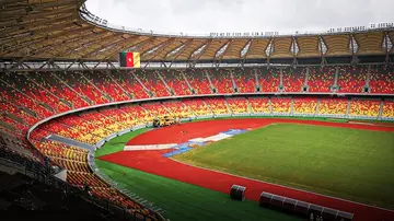 The 50,000-capacity stadium is located in Douala.