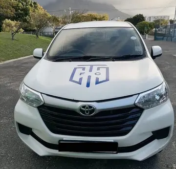 Cape Town City's car that was hijacked.