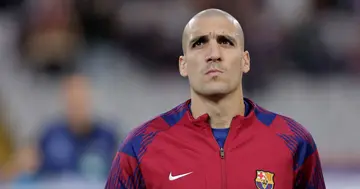 Oriol Romeu representing Barcelona.