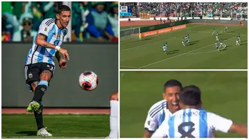 Angel Di Maria, Enzo Fernandez, Argentina, Bolivia, La Paz, altitude