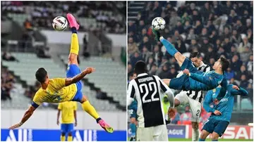 Cristiano Ronaldo, Al-Nassr, PSG, friendly, bicycle, Juventus, 2018