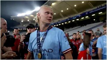 Erling Haaland, Manchester City, Inter Milan, UEFA Champions League, Ataturk Olympic Stadium, Istanbul, Turkey.