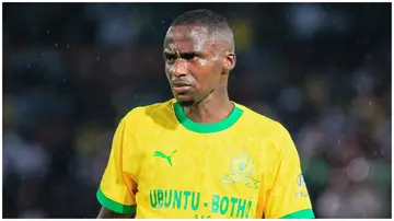  Mamelodi Sundowns midfielder, Thembinkosi Lorch, if facing criticism from fans. Photo: iDiskiTimes.