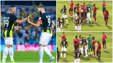 Karim Benzema, penalty, Abderrazak Hamdallah, Al-Ittihad, Saudi Pro League