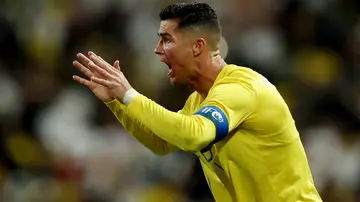 Cristiano Ronaldo, Al-Nassr, banned, fined, suspended, penalised, Saudi Pro League, crude, gesture, obscene