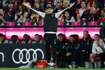 Bayern Munich coach Thomas Tuchel conceded his side's title hopes were over this season