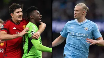 Manchester United, Manchester City, Erling Haaland, Harry Maguire, Andre Onana, Pep Guardiola