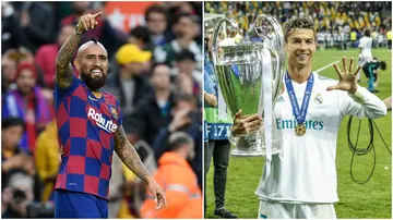 Arturo Vidal, Cristiano Ronaldo, Real Madrid, Zinedine Zidane, Barcelona