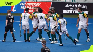 South Africa vs Germany hockey teams