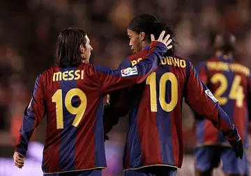 Lionel Messi, Barcelona, Ronaldinho, Paris Saint-Germain, PSG, La Liga, Spain