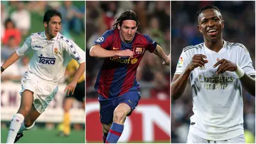 Raul, Vinicius Junior, Lionel Messi, El Clasico, Real Madrid, Barcelona, youngest goal scorers