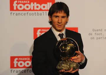 Lionel Messi Ballon d'Or wins