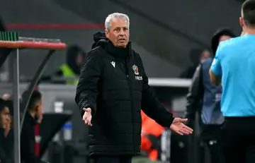 (FILES) Lucien Favre had only been appointed by Nice in June