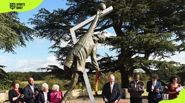 Arthur Wharton's achievements after life continued as a statue of him was unveiled in 2014