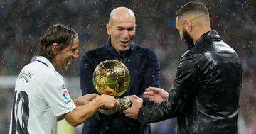 Real Madrid, La Liga, Luka Modric, Zinedine Zidane, Karim Benzema, Ballon d'Or