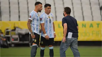Angry Argentina Player Physically Battled With Official Who Attempted to Stop Crucial Encounter vs Brazil