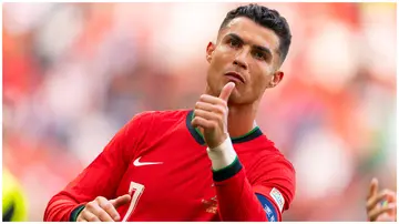 Cristiano Ronaldo equals a record during the Group F - UEFA EURO 2024 match between Turkey and Portugal at BVB Stadion Dortmund on June 22, 2024, in Germany. Photo: Joris Verwijst.