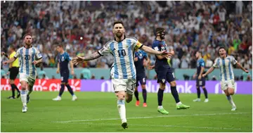 Lionel Messi, Argentina, FIFA World Cup, Qatar 2022, Croatia, Lusail Stadium, Qatar.