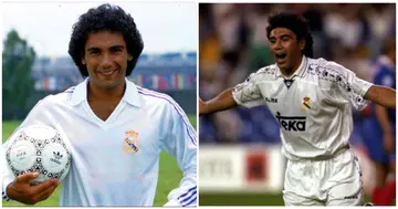 Hugo Sanchez, Real Madrid, Mexico, 38 goals in 38 games first touch