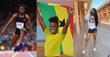 Tokyo 2020: Ghana's flagbearer Nadia Eke lands in Japan ahead of Olympic Games