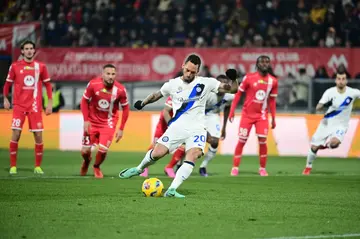 Hakan Calhanoglu set Inter on the way to victory with his early penalty