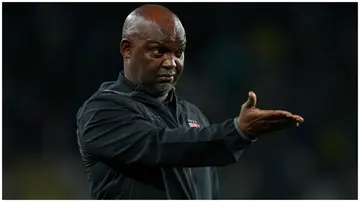 Pitso Mosimane, head coach of Saudi Pro League side Abha Club. Photo: Angel Martinez.