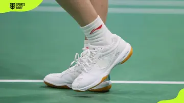 Badminton shoes and socks
