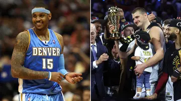 Nikola Jokic, Carmelo Anthony, Denver Nuggets, Miami Heat, NBA, NBA Finals