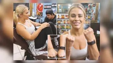 Paige VanZant's arm tattoo