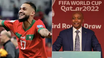 patrice motsepe, morocco, 2022 fifa world cup, caf, atlas lions