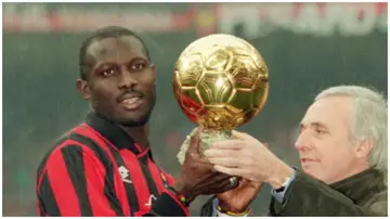 George Weah, Ballon d'Or, African, Footballer