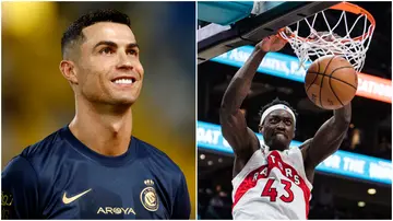 Cristiano Ronaldo, Pascal Siakam, NBA, Al-Nassr, Toronto Raptors