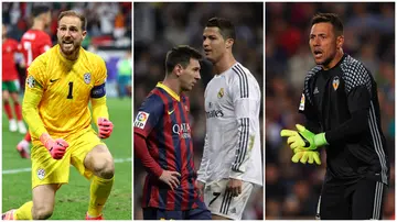 Two goalkeepers have got the better of Cristiano Ronaldo and Lionel Messi from the penalty spot.